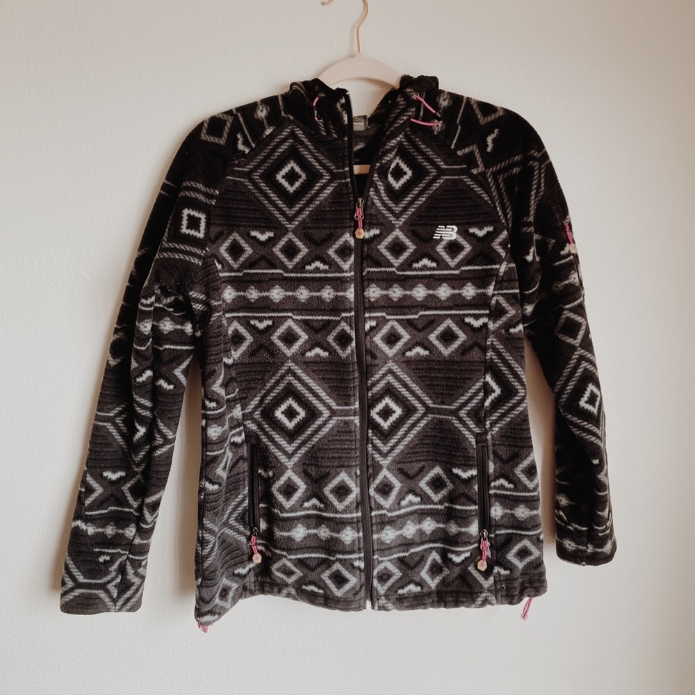 New balance fleece zip up jacket